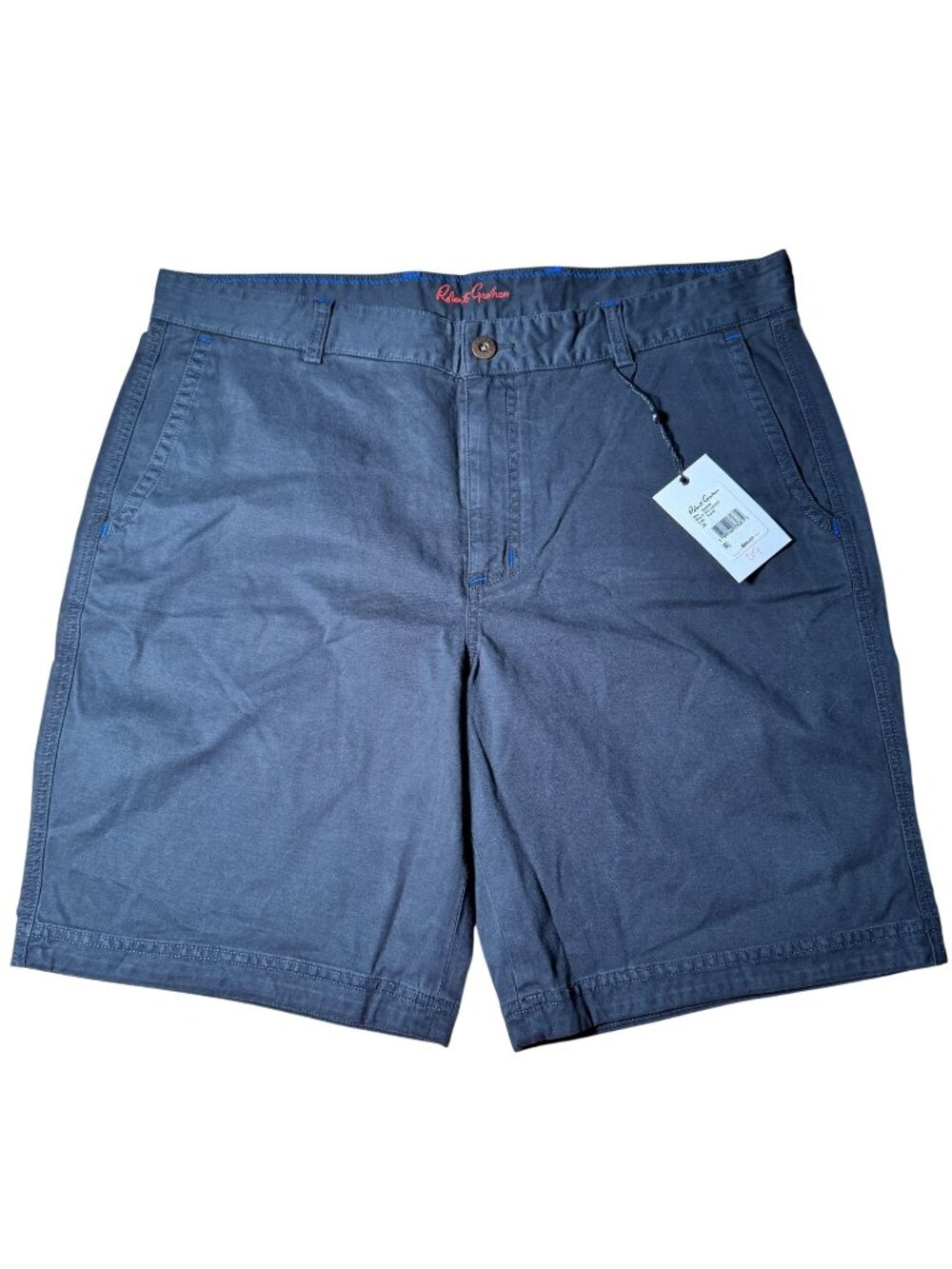 Robert Graham Marana Black Khaki Shorts Size 38 NWT